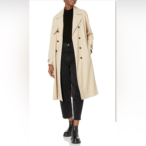 The Drop Women's Noa Trench Coat Size XL - Picture 3 of 13